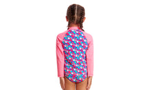 Load image into Gallery viewer, Toddler Girls Eco Zippy Rash Vest Tou Tou
