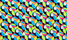 Load image into Gallery viewer, Girls Eco Diamond Back One Piece Toucan Do It
