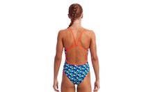 Load image into Gallery viewer, Girls Eco Single Strap One Piece Touche
