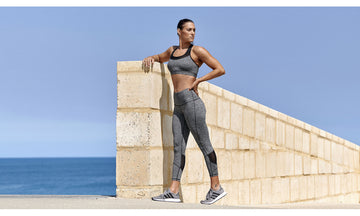 Womens Banded Up 7/8 Tight Track Star