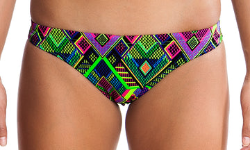 Womens Bibi Banded Brief Tribal Fire