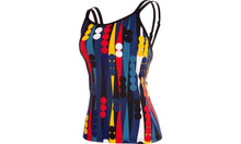 Load image into Gallery viewer, Womens Split Strap One Piece Tric Trac Black
