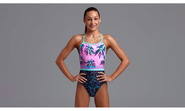 Girls Strapped In One Piece Twilight Session