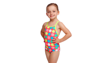 Toddler Girls Printed One Piece Twister