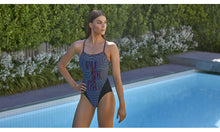 Load image into Gallery viewer, Womens Single Strap One Piece Use Your Illusion
