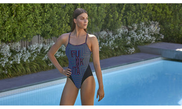 Womens Single Strap One Piece Use Your Illusion
