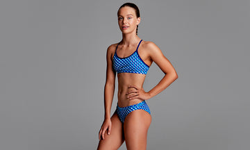 Girls Racerback Two Piece Vapour Scale