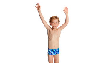Toddler Boys Printed Trunks Vapour Scale