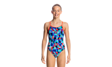 Girls Diamond Back One Piece Vincent Van Funk
