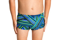Load image into Gallery viewer, Toddler Boys Printed Trunks Water Warrior
