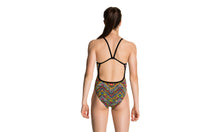 Load image into Gallery viewer, Girls Single Strap One Piece Wild Fire
