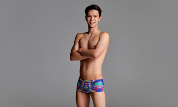 Boys Classic Trunks Wolf Pack
